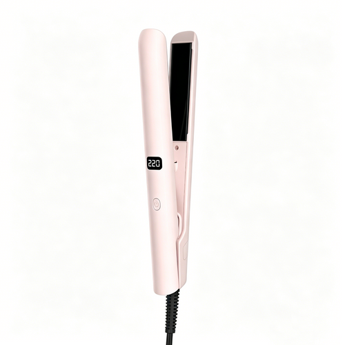 2-in-1 Flat Iron. Straighten & Curl.