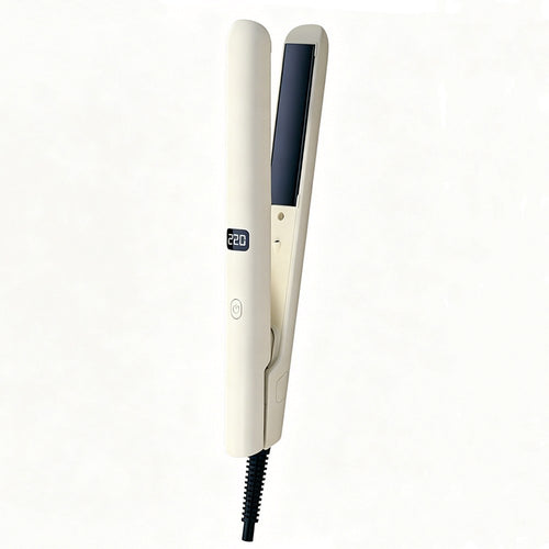 2-in-1 Flat Iron. Straighten & Curl.
